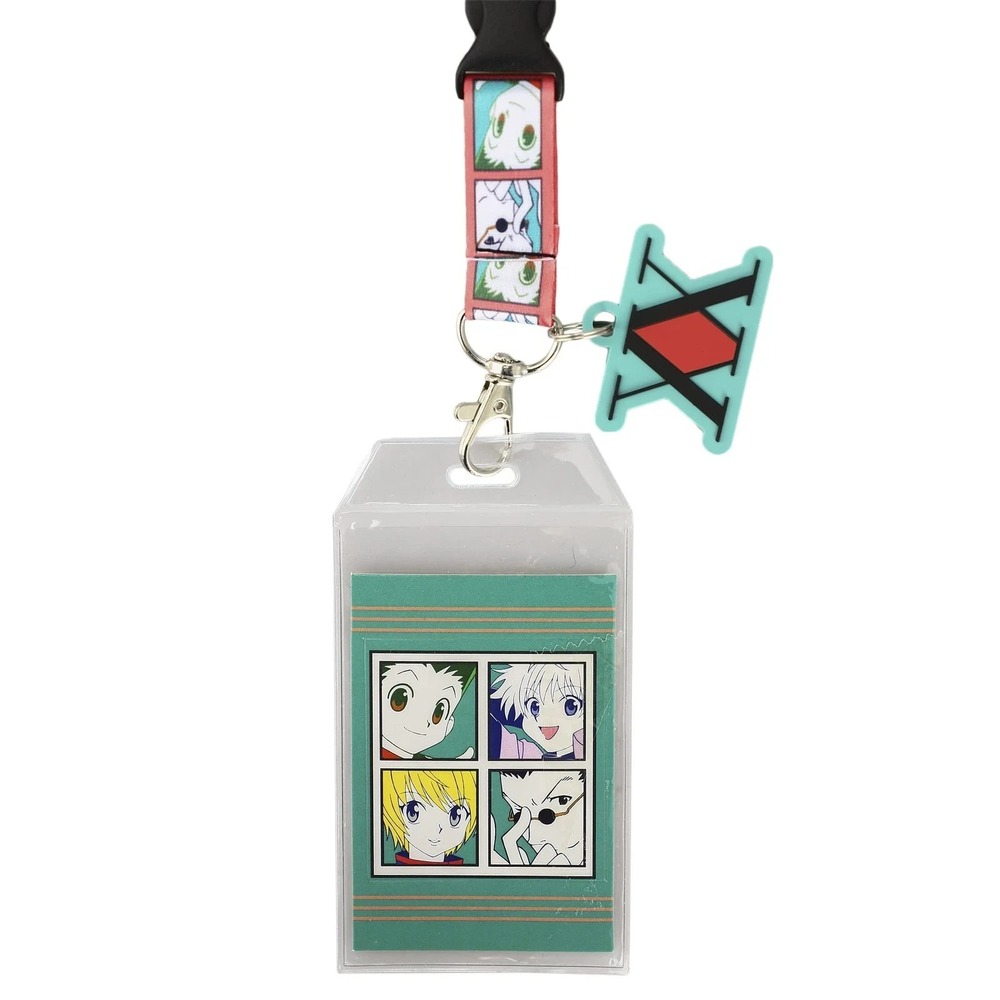 Hunter X Hunter Lanyard with Clear ID Sleeve - Picture 2 of 2